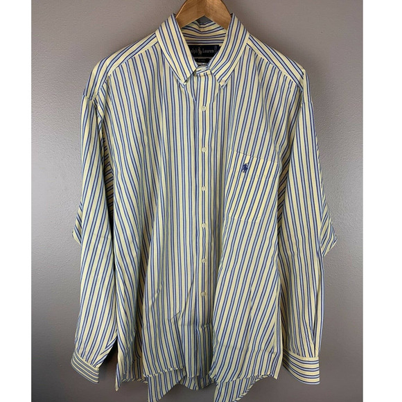 Ralph Lauren Other - Ralph Lauren XL 100% Cotton Blaire Long Sleeve Button Down Shirt